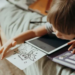 Kidywolf KIDYDRAW-MINI Tablet Desenho Fantasia LCD | 30 Ilust. +4A
