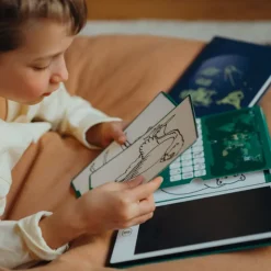 Kidywolf KIDYDRAW-MINI Tablet Desenho Galáxia LCD | 30 Ilust. +4A