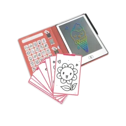 Kidywolf KIDYDRAW-MINI Tablet Desenho Kawai LCD | 30 Ilust. +4A
