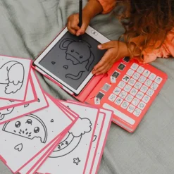 Kidywolf KIDYDRAW-MINI Tablet Desenho Kawai LCD | 30 Ilust. +4A