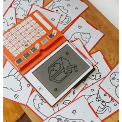 Kidywolf KIDYDRAW-MINI Tablet Desenho Kawai LCD | 30 Ilust. +4A