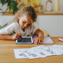 Kidywolf KIDYDRAW-MINI Tablet Desenho Princesas LCD | 30 Ilust. +4A