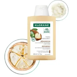 Klorane Cica-Champô Cupuaçu 200ml | Shampoo Nutre e Repara o Cabelo Seco