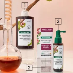 Klorane KeratinCaps 90 Cápsulas – Suplemento Capilar Antiqueda
