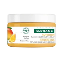 Klorane Manga Máscara Nutritiva 250ml | Cabelo Seco e Danificado
