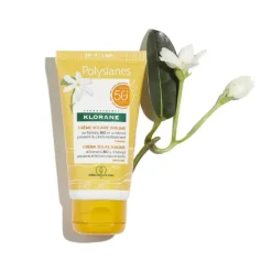 Klorane Polysianes Creme Solar Sublime SPF 50+ Tamanu BIO e Monoï 50ml