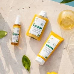 Klorane Tamanu & Monoi Sun Condicionador 200ml | Nutri-Reparador Pós-Sol Cabelo Seco e Danificado