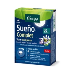 Kneipp Sono Completo 60 Comprimidos | Dupla Ação para Domir