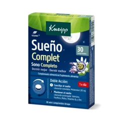 Kneipp Sono Completo 30 Comprimidos | Dupla Ação para Domir