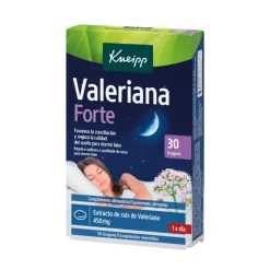 Kneipp Valeriana Forte 30 Comprimidos | Para Noites de Sono em Fases de Stress