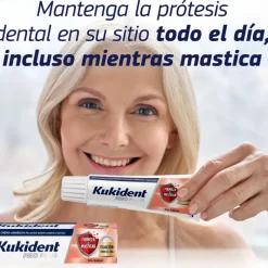 Kukident Firmeza ao Mastigar Creme Adesivo sem Sabor 57g | Sabor neutro