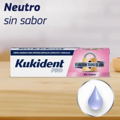 Kukident Pro Fixação Todo o Dia Sem Sabor 47g