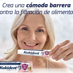Kukident Pro Plus Creme Adesivo sem Sabor 2x40g
