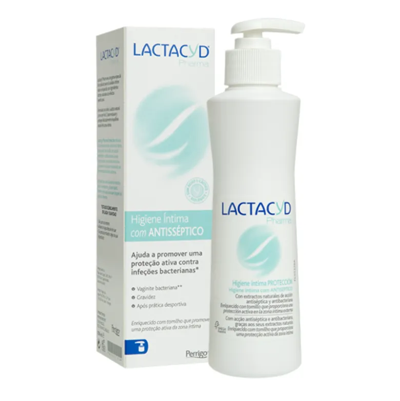 Lactacyd Pharma Antisséptico Loção 250ml | Proteção para Gravidez & Pós-Parto | Com Tomilho