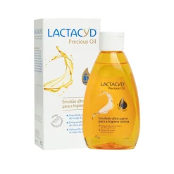Lactacyd Precious Oil Emulsão 200ml | Limpeza Íntima Hidratante | Hidratação até 8h | Com Óleos Preciosos