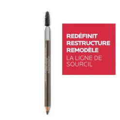 La Roche-Posay Toleriane Lápis de Sobrancelhas Castanho Escuro | Alta Tolerância