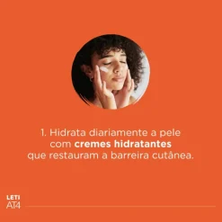 LETIAT4 Defense Facial SPF50+ 50ml | Proteção Solar Rosto para Pele Atópica