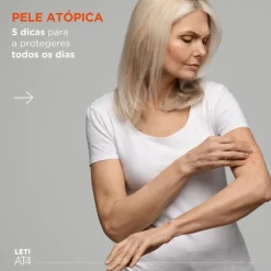 LETIAT4 Defense Facial SPF50+ 50ml | Proteção Solar Rosto para Pele Atópica