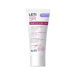 LETI SR Creme Anti-Vermelhidões com Cor SPF30 | Pele com Tendência a Rosác