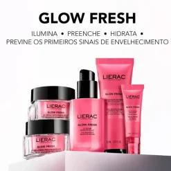Lierac Glow Fresh Máscara Revitalizante Express 75ml | Ilumina e Preenche a Pele em 10 Minutos