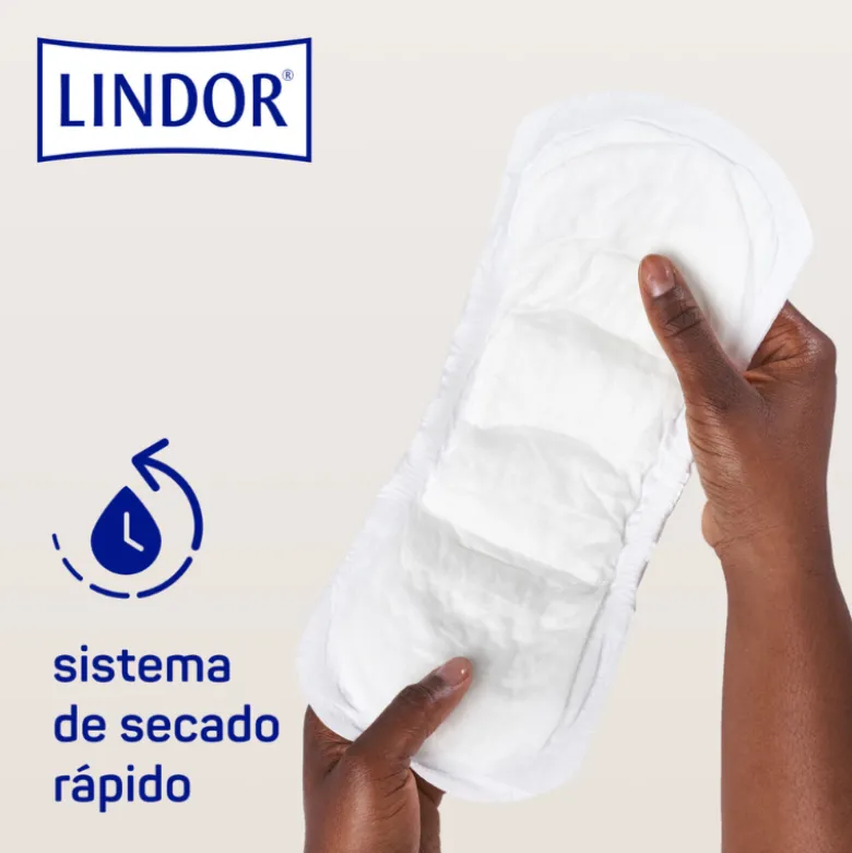 Lindor Lady Pad Extra Pensos (4 Gotas) 14 Unidades