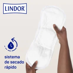 Lindor Lady Pad Maxi Pensos (5 Gotas) 14 Unidades
