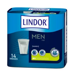 Lindor Men Pad Pensos (2 Gotas) 14 Unidades