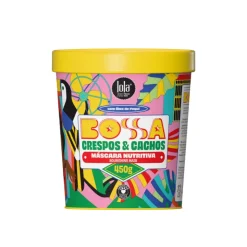 Lola Bossa Máscara 450g | Tratamento Intensivo para Cachos | Nutre, Define e Alinha | Cabelos Crespos e Cacheados