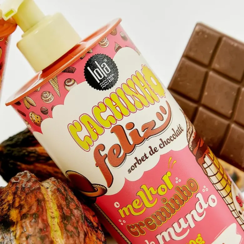Lola Kids Cachinho Feliz Chocolate Creme de Pentear 450g
