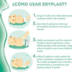 Lutsine Eryplast Pasta de Água Bebé Antivermelhidão 125g