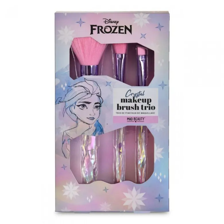 Mad Beauty Disney Trio Pincéis Maquilhagem Frozen