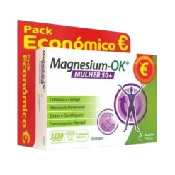 Magnesium-OK Mulher 50+ Pack 3x30 Comprimidos | Magnésio para Mulher