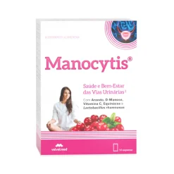 MANOCYTIS 14 Saquetas | Saúde Vias Urinárias | +12 Anos