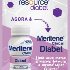 Meritene Clinical Diabet Café 4x200ml | Antigo Resource Diabet - Nutrição para Diabetes
