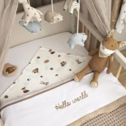 Meyco Baby Muselina Media Forest Animals Pack x3