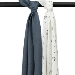 Meyco Baby Pack Muselina Moon Indigo 120x120cm