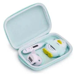 Miniland Bear Thermokit Kit 3 Termómetros | Corporal + Chupeta + Banho | Alerta de Febre | Bolsa Incluída
