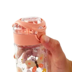 Miniland Garrafa Criança Tritan Butterfly 500ml | Leve, desmontável, com espaço para nome