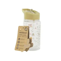 Miniland Garrafa Kiddie Explorer 450ml Palhinha | Tritan