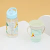 Miniland Jurassic Garrafa Infantil 450ml | Desenho Dinossauros Com Palhinha e Pega