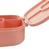 Miniland LunchBox Lancheira Butterfly com Divisórias | BPA free, resistente e ideal para refeições na escola ou passeios