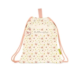 Miniland Mochila Saco Criança Butterfly Impermeável 1-5 Anos | Ideal para Creche e Passeios