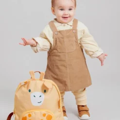 Miniland Mochila Térmica Girafa Jungle 31cm | Mochila Infantil Isotérmica