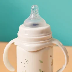 Miniland Valencia Thermibaby Garrafa Térmica Bebé 0-2 Anos 240ml | Com Tetina e Pegas
