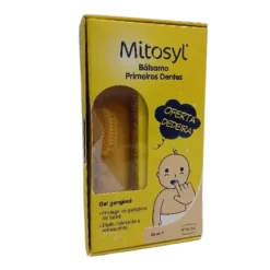 Mitosyl Bálsamo Primeiros Dentes 25ml + Dedeira | Alívio Dentição | Gel Calmante e Refrescante para Gengivas