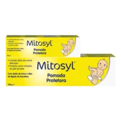 Mitosyl Pomada Protetora 145g + 65g -50% | Previne Assaduras | Óleo Fígado Bacalhau