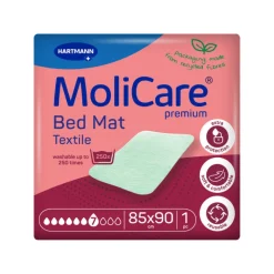 Molicare Bed Mat Resguardo Reutilizável Têxtil (7 Gotas) 85x90cm
