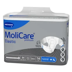 Molicare Premium Elastic Fraldas M (10 Gotas) 14 Unidades