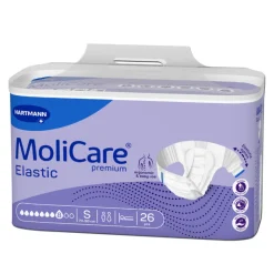 Molicare Premium Elastic Fraldas S (8 Gotas) 26 Unidades