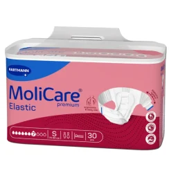 Molicare Premium Elastic Fraldas S (7 Gotas) 30 Unidades